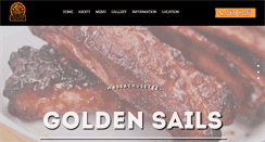 Desktop Screenshot of goldensailschineserestaurant.com