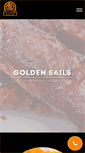 Mobile Screenshot of goldensailschineserestaurant.com